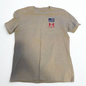 Under Armour Men's Beige Freedom Tee